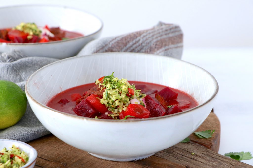 Rote Beete - Gulaschsuppe